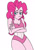 Size: 750x1061 | Tagged: safe, artist:xuanzansheren, pinkie pie, human, equestria girls, g4, clothes, one-piece swimsuit, pinkie pie swimsuit, simple background, solo, swimsuit, white background