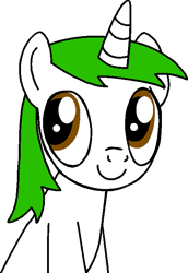 Size: 479x695 | Tagged: safe, artist:lonstecation, oc, oc only, oc:lonstecation, pony, unicorn, g4, cute, horn, male, png, simple background, sitting, smiling, solo, stallion, transparent background