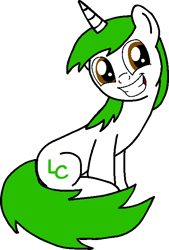 Size: 456x676 | Tagged: safe, artist:lonstecation, oc, oc only, oc:lonstecation, pony, unicorn, g4, cute, happy, horn, male, png, simple background, sitting, smiling, solo, stallion, transparent background