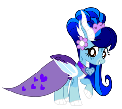 Size: 1280x1145 | Tagged: safe, artist:xxblueshy-bethanyxx, oc, oc only, pony, clothes, dress, simple background, solo, transparent background