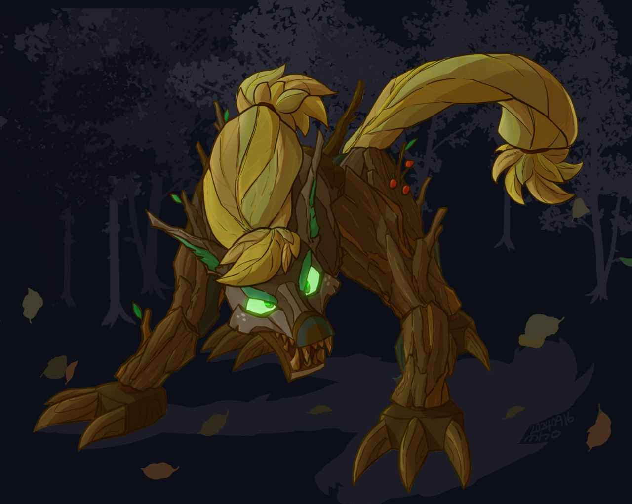 Timber Applejack #3449586 - safe, artist:siemensohm, applejack, timber pony, timber wolf ...