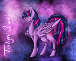 Size: 997x801 | Tagged: safe, artist:blackdragonart98, twilight sparkle, alicorn, g4, abstract background, solo, twilight sparkle (alicorn)