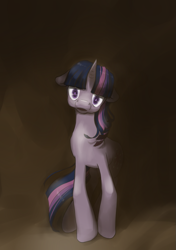 Size: 845x1200 | Tagged: safe, artist:wolfiedrawie, part of a set, twilight sparkle, pony, unicorn, g4, female, mare, solo, unicorn twilight