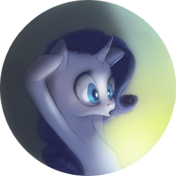 Size: 1024x1024 | Tagged: safe, artist:wolfiedrawie, rarity, pony, unicorn, g4, female, horn, mare, solo