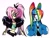 Size: 2573x1936 | Tagged: safe, artist:88805998, artist:pop, fluttershy, rainbow dash, human, equestria girls, g4, duo, duo female, female, simple background, white background