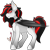 Size: 2247x2231 | Tagged: safe, artist:trashpanda czar, oc, oc only, oc:solace, bat pony, bat pony oc, bat wings, cheek fluff, chest fluff, ear fluff, ear piercing, earring, eyebrows, eyebrows visible through hair, fangs, jewelry, male, medibang paint, piercing, signature, simple background, slit pupils, stallion, transparent background, wings