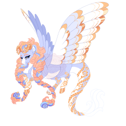 Size: 4900x4900 | Tagged: safe, artist:gigason, oc, oc only, oc:classy crown, draconequus, hybrid, g4, absurd resolution, adoptable, blaze (coat marking), braid, braided pigtails, braided ponytail, coat markings, colored, colored belly, colored claws, colored eyebrows, colored hooves, colored horns, colored paw pads, colored pinnae, colored sclera, colored wings, curved horns, draconequus oc, ear fluff, eye markings, eyelashes, facial markings, feathered wings, filigree, flat colors, flying, girly, hooves, horns, hybrid oc, lavender body, lavender fur, leaves, leaves in hair, leaves in tail, leg markings, lidded eyes, long hair male, long mane, long mane male, long tail, looking back, magical lesbian spawn, magical threesome spawn, male, male oc, mismatched legs, multicolored hair, multicolored mane, multicolored wings, obtrusive watermark, offspring, orange hooves, pale belly, parent:amber laurel, parent:discord, parent:flitter, parents:flittercord, paw pads, paws, pigtails, ponytail, purple body, purple eyes, purple fur, shiny hooves, shiny horns, shiny wings, simple background, smiling, socks (coat markings), solo, spiked horns, spread wings, tail, tail markings, thick eyelashes, thick tail, three quarter view, tied mane, transparent background, vine, wall of tags, watermark, white belly, white tail, wing markings, wings, yellow sclera