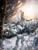 Size: 700x910 | Tagged: safe, artist:sylar113, oc, oc only, pony, unicorn, crystal, horn, outdoors, scenery, snow, snowfall, solo, tower, winter