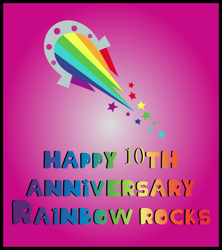 Size: 3000x3372 | Tagged: safe, artist:keronianniroro, artist:mlpcreativelab, rainbow rocks 10th anniversary, equestria girls, g4, my little pony equestria girls: rainbow rocks, emblem, gradient background, no pony