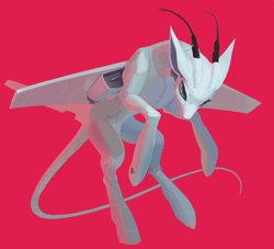 Size: 2568x2336 | Tagged: safe, artist:yanisfucker, oc, oc only, oc:xn, original species, plane pony, pony, ponymorph, robot, robot pony, angry, beanbrows, commission, eyebrows, eyestrain warning, high res, needs more saturation, pink background, plane, simple background, ych result