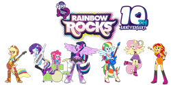 Size: 10000x5000 | Tagged: safe, artist:birdalliance, artist:mixiepie, artist:mlpfan3991, applejack, fluttershy, pinkie pie, rainbow dash, rarity, sunset shimmer, twilight sparkle, human, rainbow rocks 10th anniversary, equestria girls, g4, my little pony equestria girls: rainbow rocks, absurd resolution, female, humane five, humane seven, humane six, musical instrument, ponied up, simple background, the rainbooms, transparent background