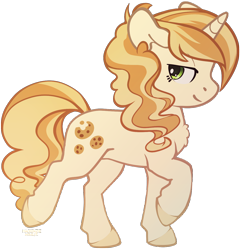 Size: 1272x1320 | Tagged: safe, artist:shadowblazearts, sweet biscuit, pony, unicorn, g4, background pony, concave belly, female, horn, mare, simple background, solo, transparent background