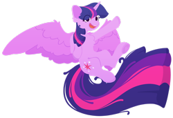 Size: 1920x1312 | Tagged: safe, artist:shadowblazearts, twilight sparkle, alicorn, pony, g4, female, open mouth, simple background, solo, transparent background, twilight sparkle (alicorn)