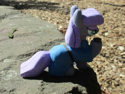 Size: 2150x1613 | Tagged: safe, alternate version, artist:malte279, part of a set, boulder (g4), maud pie, earth pony, pony, g4, concrete, craft, female, irl, mare, outdoors, photo, sculpture, solo, ytong