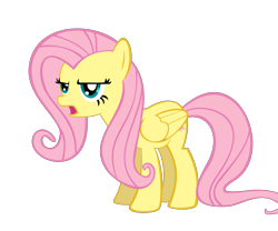 Size: 3000x2500 | Tagged: safe, artist:originalcanadian, fluttershy, pegasus, pony, bridle gossip, g4, my little pony: friendship is magic, female, flutterguy, mare, simple background, solo, transparent background