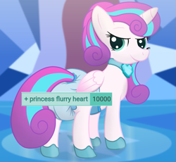 Size: 651x600 | Tagged: safe, artist:sweetielover, edit, princess flurry heart, alicorn, pony, derpibooru, g4, 10000, butt, clothes, crystal empire, crystal heart, cute, diaper, diaper butt, diaper fetish, diapered, female, fetish, flurrybetes, folded wings, indoors, jewelry, mare, meta, necklace, non-baby in diaper, older, older flurry heart, plot, shoes, showing off, solo, tags, tail, tail hole, wings