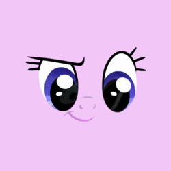 Size: 1080x1080 | Tagged: safe, edit, editor:marefieber, starlight glimmer, pony, unicorn, every little thing she does, g4, my little pony: friendship is magic, season 6, face only, female, mare, pink background, simple background, smiling, smirk, smug, smuglight glimmer, solo