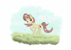 Size: 3508x2480 | Tagged: safe, artist:plainoasis, oc, oc only, earth pony, pony, g4, female, mare, outdoors, solo