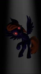 Size: 581x1031 | Tagged: safe, oc, oc:mystic skies, pegasus, creepy