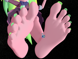 Size: 5000x3750 | Tagged: safe, artist:dragonalex555, human, equestria girls, g4, my little pony equestria girls: friendship games, barefoot, bigger than a planet, close-up, feet, female, fetish, foot fetish, giant human, giantess, macro, nail polish, soles, toenail polish, toenails, toes, wiggling toes