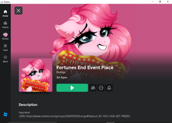 Size: 1024x733 | Tagged: safe, earth pony, pony, pink pony, roblox