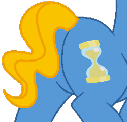 Size: 282x271 | Tagged: safe, perfect pace, earth pony, pony, g4, background pony, base used, butt, butt only, male, pictures of butts, plot, simple background, solo, stallion, transparent background