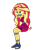 Size: 2000x2813 | Tagged: safe, artist:nie-martw-sie-o-mnie, sunset shimmer, human, equestria girls, equestria girls specials, g4, my little pony equestria girls: spring breakdown, bondage, bound and gagged, clothes, dress, female, femsub, gag, simple background, solo, submissive, subset, tape, tape bondage, tape gag, tied up, transparent background