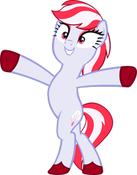 Size: 4031x5159 | Tagged: safe, artist:ironm17, sugar moonlight, earth pony, pony, fake it 'til you make it, g4, g5, my little pony: a new generation, my little pony: make your mark, absurd resolution, belly, bipedal, eyeshadow, female, g5 to g4, generation leap, grin, makeup, mare, round belly, simple background, smiling, solo, standing, transparent background