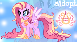 Size: 1280x703 | Tagged: safe, artist:vi45, oc, oc only, pegasus, pony, female, mare, solo, zoom layer