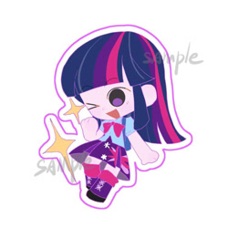 Size: 750x750 | Tagged: safe, artist:luza, twilight sparkle, equestria girls, g4, simple background, solo, white background