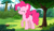 Size: 1127x658 | Tagged: safe, artist:jhayarr23, artist:oblivionfall, pinkie pie, earth pony, pony, g4, female, mare, one eye closed, solo, wink