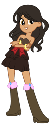 Size: 326x766 | Tagged: safe, artist:spiralofficialartsyt, oc, oc only, equestria girls, g4, equestria girls oc, equestria girls-ified, high school musical, simple background, solo, taylor mckenzie, transparent background