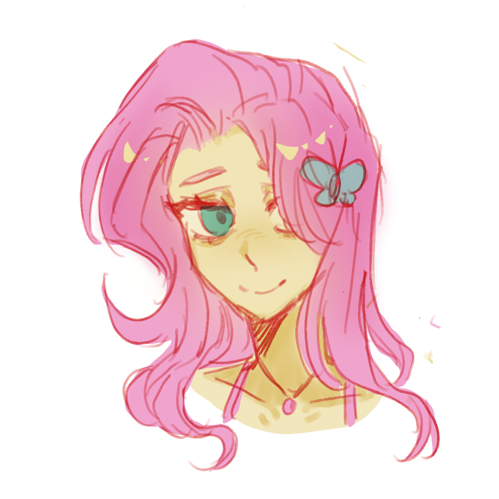 #3437687 - safe, artist:han9772786, fluttershy, human, equestria girls ...