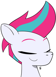 Size: 2242x3084 | Tagged: safe, artist:frownfactory, zipp storm, pegasus, g5, eyes closed, female, simple background, solo, transparent background