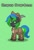 Size: 1080x1575 | Tagged: safe, oc, oc only, oc:sparky starfall, pony, unicorn, equestria at war mod, pony town, green background, horn, simple background, solo