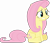 Size: 3460x3000 | Tagged: safe, artist:dashiesparkle, fluttershy, pegasus, pony, g4, my little pony: friendship is magic, stare master, .svg available, female, mare, simple background, solo, transparent background, vector