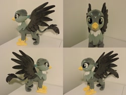 Size: 1597x1199 | Tagged: safe, artist:little-broy-peep, gabby, griffon, g4, female, irl, photo, plushie, solo