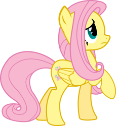 Size: 900x981 | Tagged: safe, artist:hokutto, fluttershy, pegasus, pony, g4, female, mare, raised hoof, simple background, solo, transparent background, vector