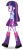 Size: 489x1043 | Tagged: safe, artist:cwt10101, twilight sparkle, human, equestria girls, g4, clothes, cutie mark on clothes, female, simple background, skirt, solo, transparent background, twilight sparkle's skirt, walking