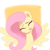 Size: 2048x2048 | Tagged: safe, artist:dulldi, fluttershy, pegasus, pony, g4, :p, bust, eyes closed, female, head tilt, high res, mare, solo, spread wings, tongue out, wings