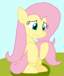 Size: 734x871 | Tagged: safe, artist:cmara, fluttershy, pegasus, pony, g4, female, outdoors, solo