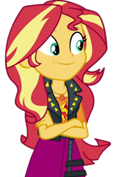 Size: 700x1080 | Tagged: safe, edit, edited screencap, editor:cutler1228, screencap, sunset shimmer, human, equestria girls, g4, background removed, female, not a vector, solo