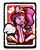 Size: 2000x2500 | Tagged: safe, artist:ronin20181, pipp petals, pegasus, pony, g5, ;p, adorapipp, cute, female, high res, looking at you, mare, one eye closed, partially transparent background, playing card, sitting, solo, tongue out, wink, winking at you