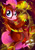 Size: 1748x2480 | Tagged: safe, artist:kumikoponylk, pinkie pie, earth pony, pony, g4, 2017, crossover, dc comics, female, lightning, looking at you, mare, old art, smiling, smiling at you, solo, the flash