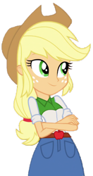 Size: 1448x2736 | Tagged: safe, edit, edited screencap, editor:cutler1228, screencap, applejack, human, equestria girls, g4, background removed, female, not a vector, simple background, solo, transparent background