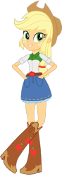 Size: 544x1546 | Tagged: safe, edit, edited screencap, editor:cutler1228, screencap, applejack, human, equestria girls, g4, background removed, female, not a vector, simple background, solo, transparent background