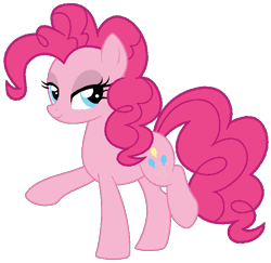 Size: 735x714 | Tagged: safe, artist:noi kincade, pinkie pie, earth pony, pony, g4, female, mare, simple background, solo, transparent background