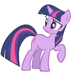 Size: 900x885 | Tagged: safe, artist:shho13, twilight sparkle, pony, unicorn, g4, female, mare, raised hoof, simple background, solo, transparent background, unicorn twilight, vector