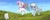 Size: 2000x800 | Tagged: safe, artist:darkdoomer, silver spoon, sweetie belle, oc, oc:silly stuffing, earth pony, original species, plush pony, pony, unicorn, g4, female, filly, foal, grass, grass field, horn, living doll, outdoors, paper, plushie, toy, trio, trio female