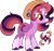 Size: 2539x2390 | Tagged: safe, artist:strawberry-spritz, starlight glimmer, pegasus, pony, g4, alternate design, beanie, hat, race swap, simple background, solo, transparent background